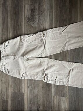 SHEIN Light Beige Utility Cargo Pant